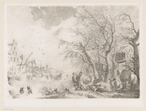 Oeuvres de Ph.pe Wouwermans Hollandois by Jean Moyreau