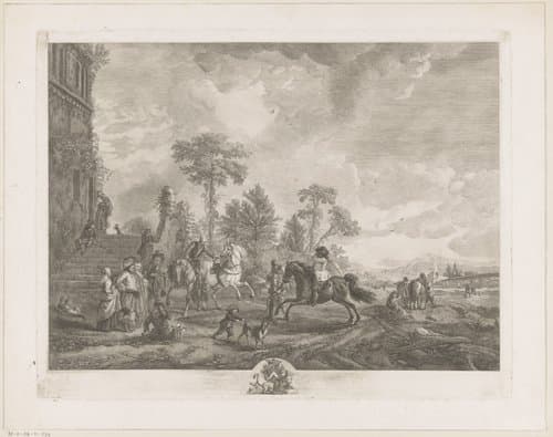 Oeuvres de Ph.pe Wouwermans Hollandois by Jean Moyreau