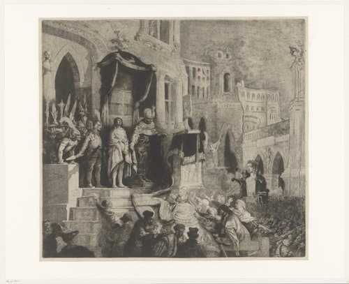 Christus aan het volk getoond (Ecce Homo) by Jean Pierre Norblin de la Gourdaine