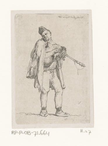 Man met doedelzak