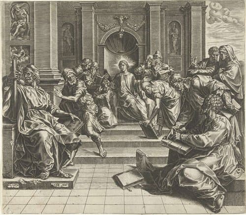 Christus by Cornelis Cort
