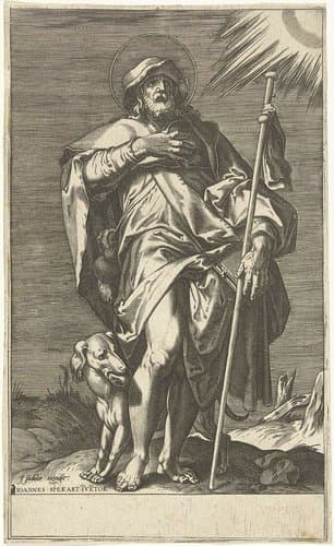 De H. Rochus by anonymous