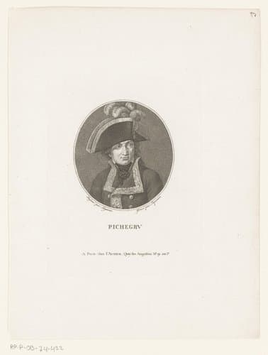 Portret van Jean-Charles Pichegru by Tapinois