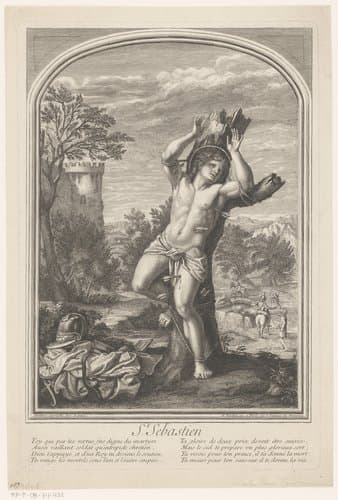 St. Sebastien by Nicolas Henri Tardieu