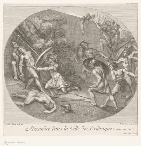 Alexandre dans la ville des Oxidraques