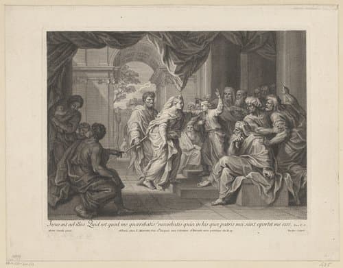Twaalfjarige Jezus in de tempel