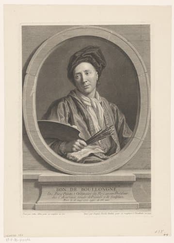 Portret van Bon Boullogne