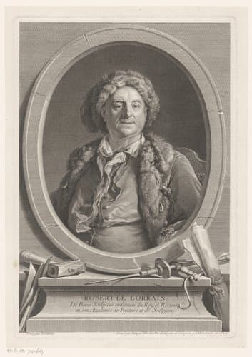 Portret van Robert Le Lorrain