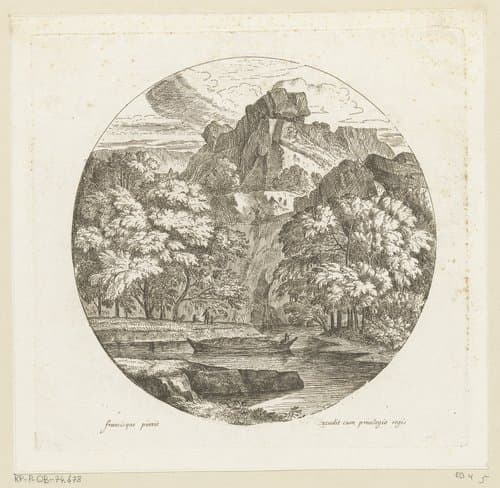 Paysages de forme ronde by Théodore
