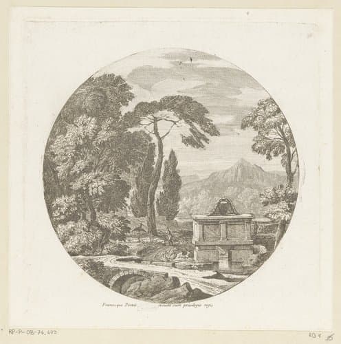 Paysages de forme ronde by Théodore