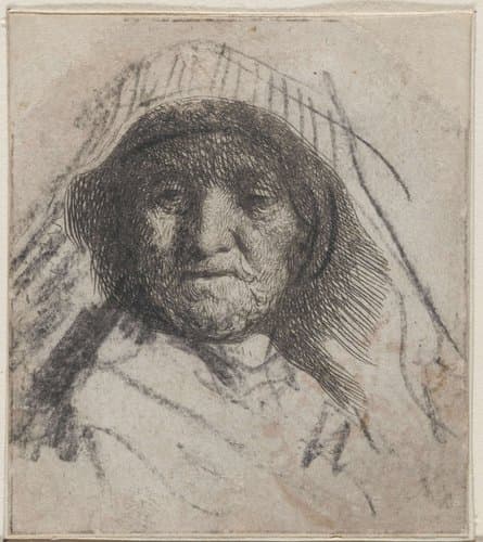 Rembrandt’s Mother by Rembrandt van Rijn