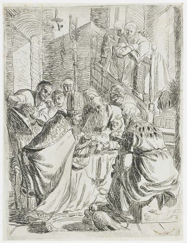 The circumcision by Rembrandt van Rijn