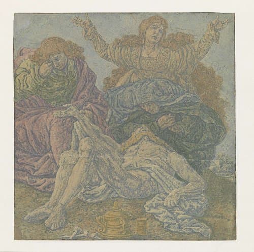 Bewening van Christus by Hercules Segers