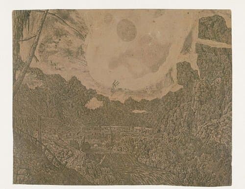 Landscape with a Waterfall: Second Version by Hercules Segers