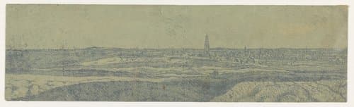 View of Amersfoort by Hercules Segers