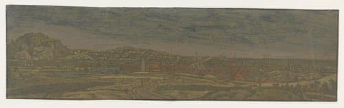 Gezicht op Wageningen by Hercules Segers