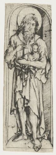 Johannes de Doper by Meester van het Amsterdamse Kabinet