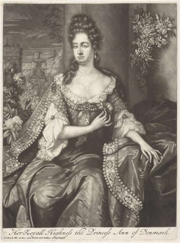 Portret van Anna Stuart by Pieter Schenk (I)