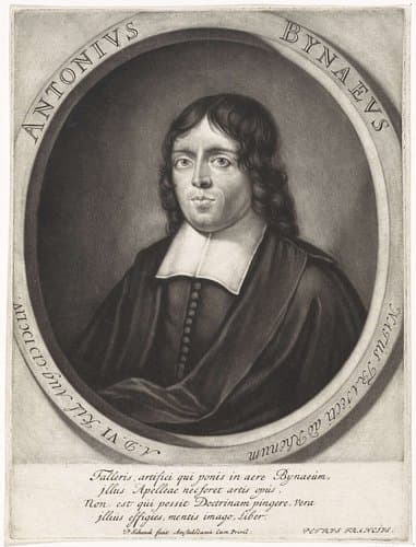 Portret van de predikant Anton Bynaeus by Pieter Schenk (I)