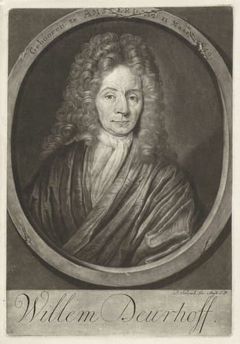 Portret van Willem Deurhoff by Pieter Schenk (I)
