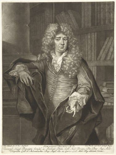 Portret van Johannes Dolaeus by Pieter Schenk (I)