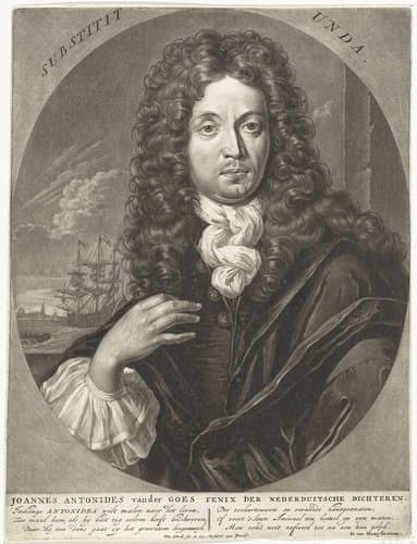 Portret van Jan Antonides van der Goes by Pieter Schenk (I)