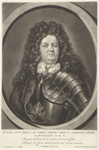 Portret van Anton Gunther by Pieter Schenk (I)