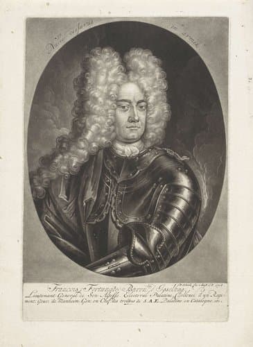 Portret van François Fortunate van Isselbach by Pieter Schenk (I)