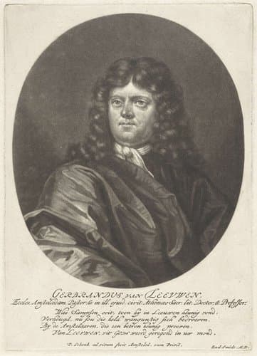 Portret van Gerbrand van Leeuwen by Pieter Schenk (I)
