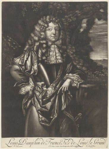Portret van Lodewijk, dauphin van Frankrijk by Pieter Schenk (I)