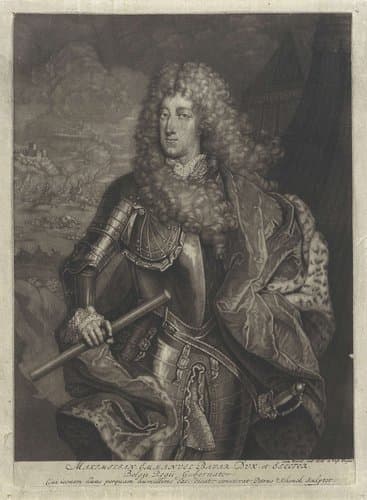 Portret van Maximiliaan Emanuel II by Pieter Schenk (I)