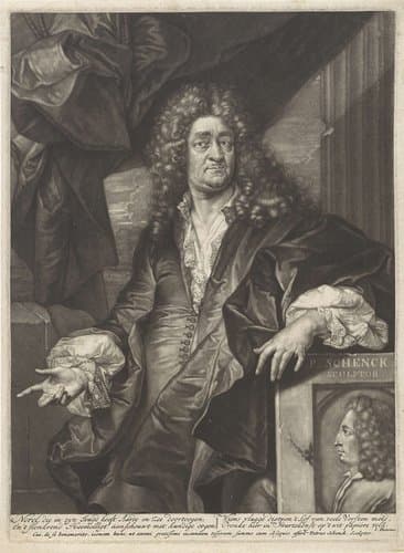 Portret van Jan Norel by Pieter Schenk (I)