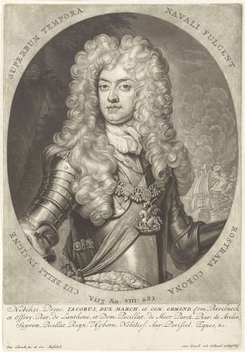 Portret van James Butler van Ormond by Pieter Schenk (I)