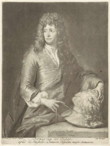 Portret van Pieter van der Plas by Pieter Schenk (I)