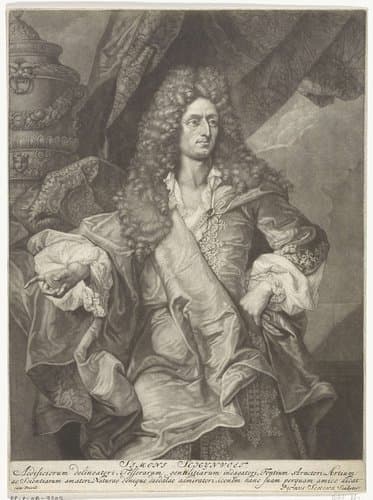 Portret van Simon Schijnvoet by Pieter Schenk (I)