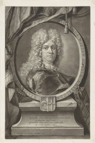 Portret van Nicolaes Cornelisz. Witsen by Pieter Schenk (I)