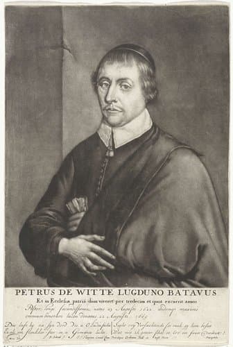 Portret van Pieter de Witte by Pieter Schenk (I)