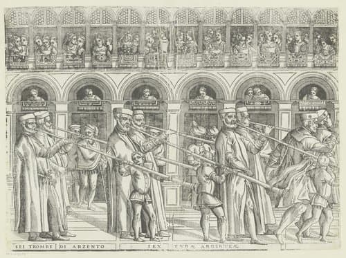 Procession of the Doge of Venice by anonymous