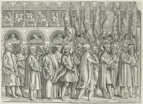 Processie van de doge van Venetië (achtste deel) by anonymous