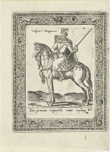 Hongaarse ruiter by anonymous