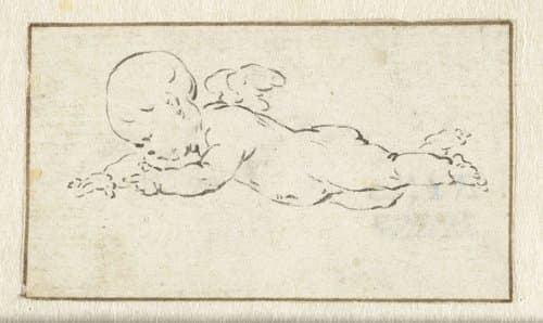 Putto by Abraham Delfos