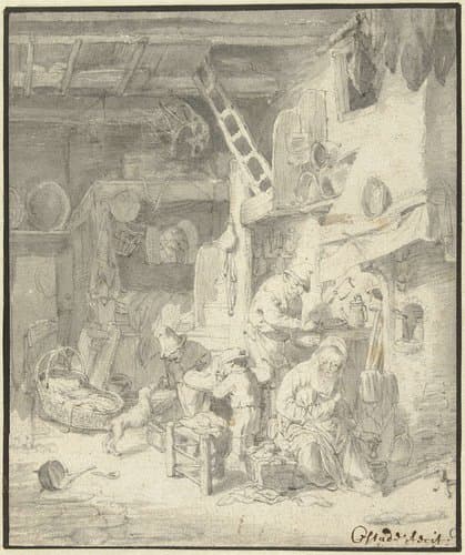 De boerenfamilie by anonymous