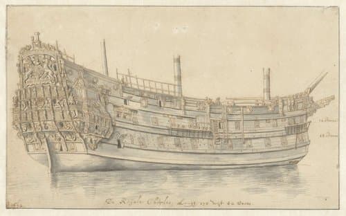 The Royal Charles by Abraham Storck