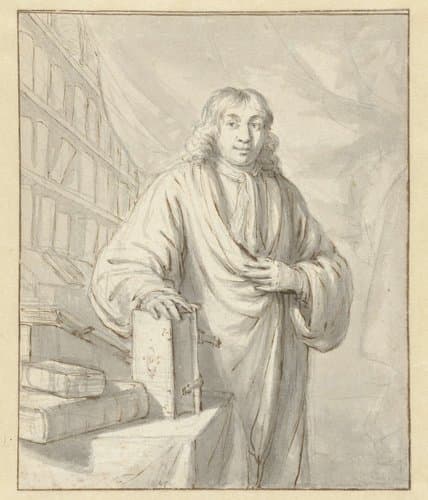 Portret van Hugo van der Helst by Jan Verkolje (I)