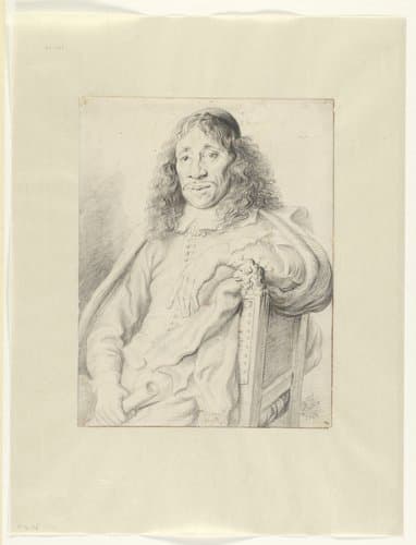 Portret van Jan Vos by anonymous