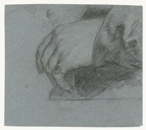 Linkerhand met pinkring by Anthony van Dyck