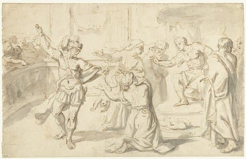 Oordeel van Salomo by Theodoor van Thulden