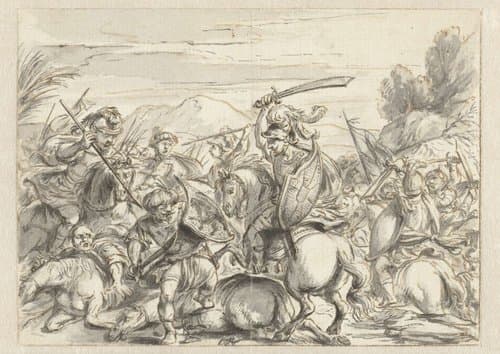 Veldslag tegen Turken by anonymous