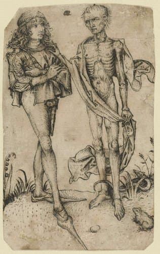 Jongeman met de Dood by anonymous