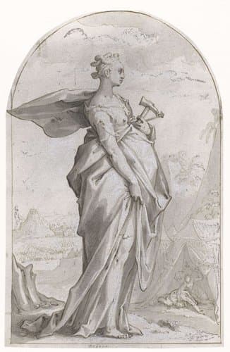 1/4 by Hendrick Goltzius